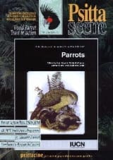 The cover of the May 2000 PsittaScene, magazine of the World Parrot Trust